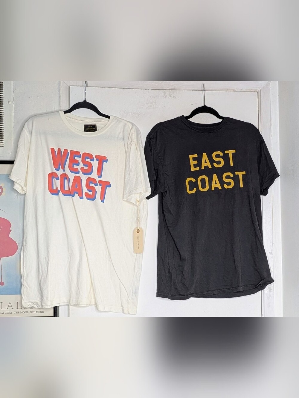Retrobrand Anthropologie West Coast / East Coast | Lot Of 2 T-shirts size large